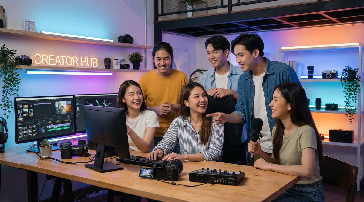 蘑菇视频社区创作者视频